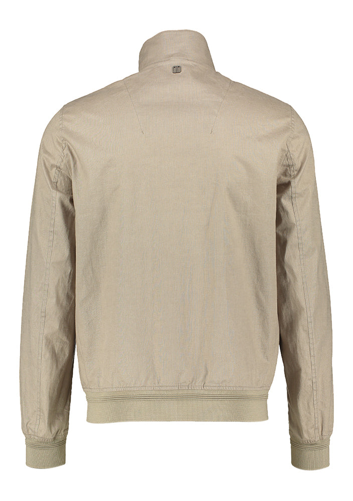 Veste en lin couleur grège Soil Portobello Duno