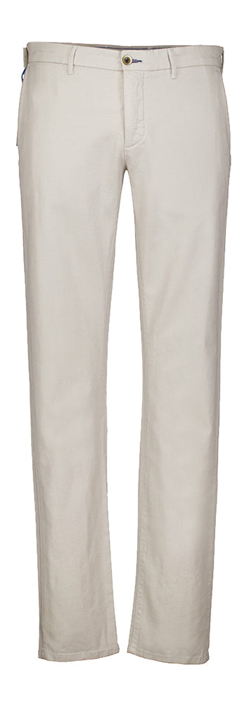 Pantalon habillé gris clair coupe slim Atelier Noterman