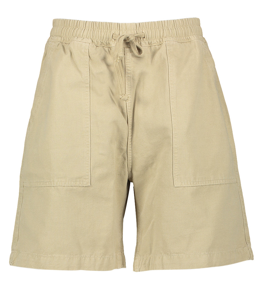 Short en coton beige Service Works