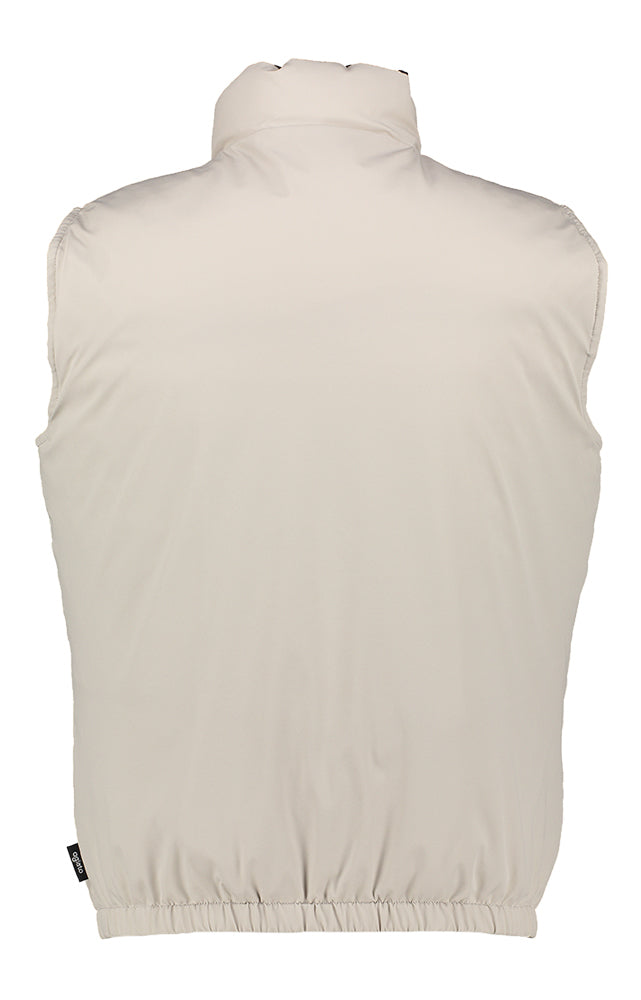 Bodywarmer réversible beige/noir Agiato