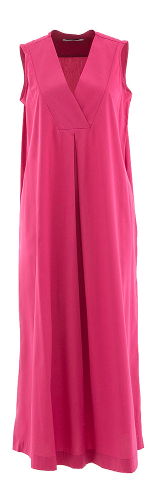 Robe longue fushia Anna Seravalli