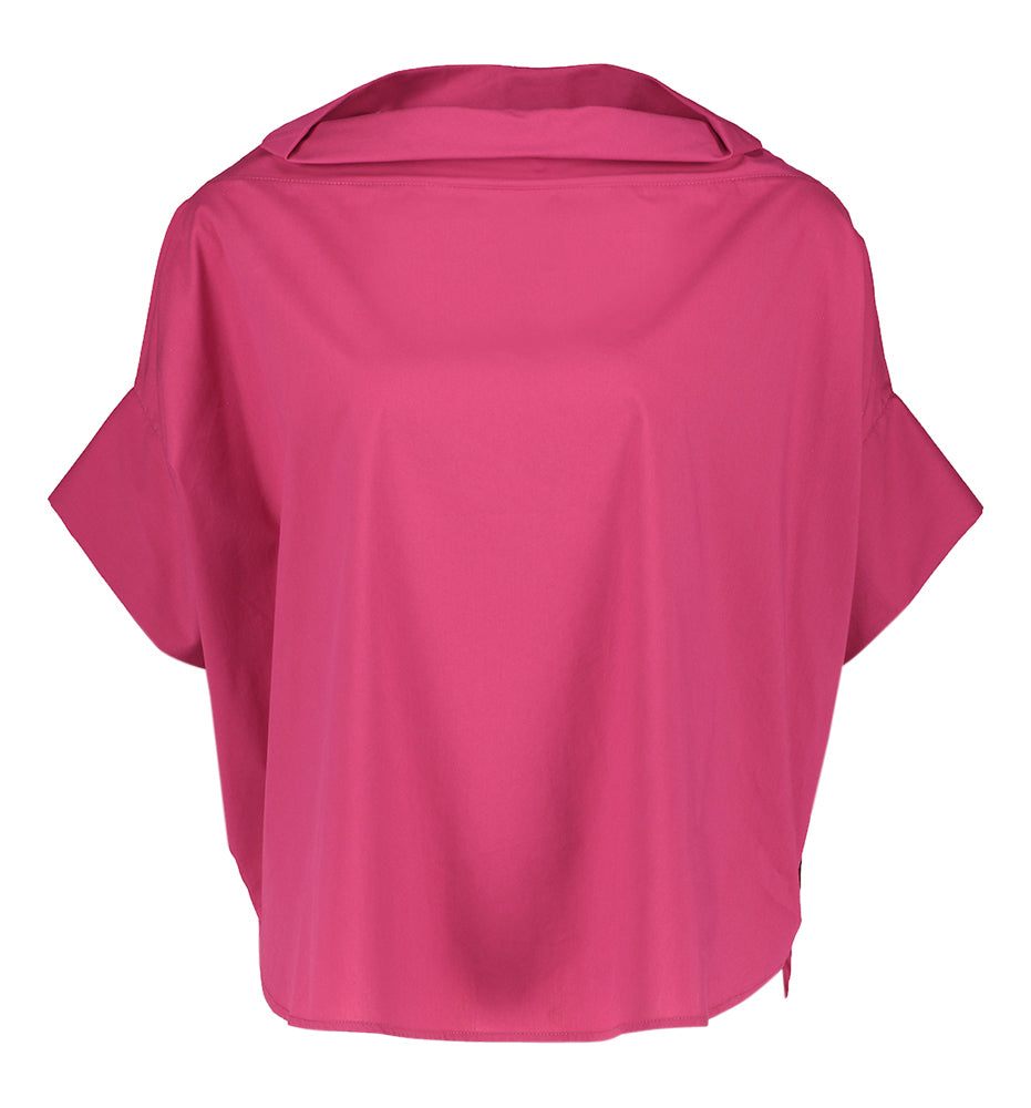 Blouse fushia à manches 3/4 Anna Seravalli