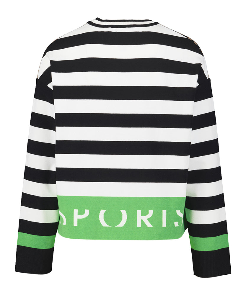 Multicolor trui met print Marccain Sport