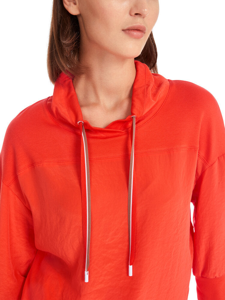 Chemisier sport orange fluo à col spécial Marccain