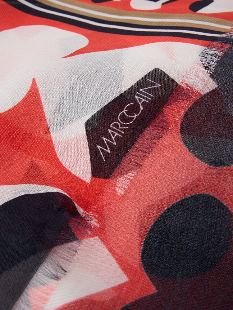 Écharpe multicolore Marccain