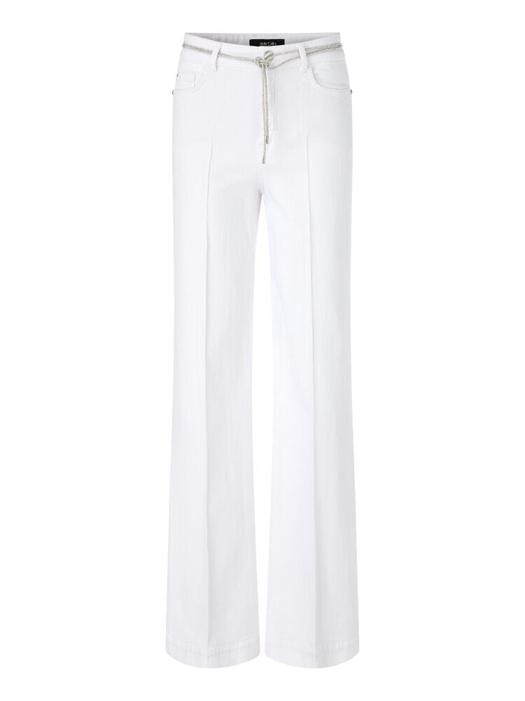 Witte jeans in bootcut fit Marccain