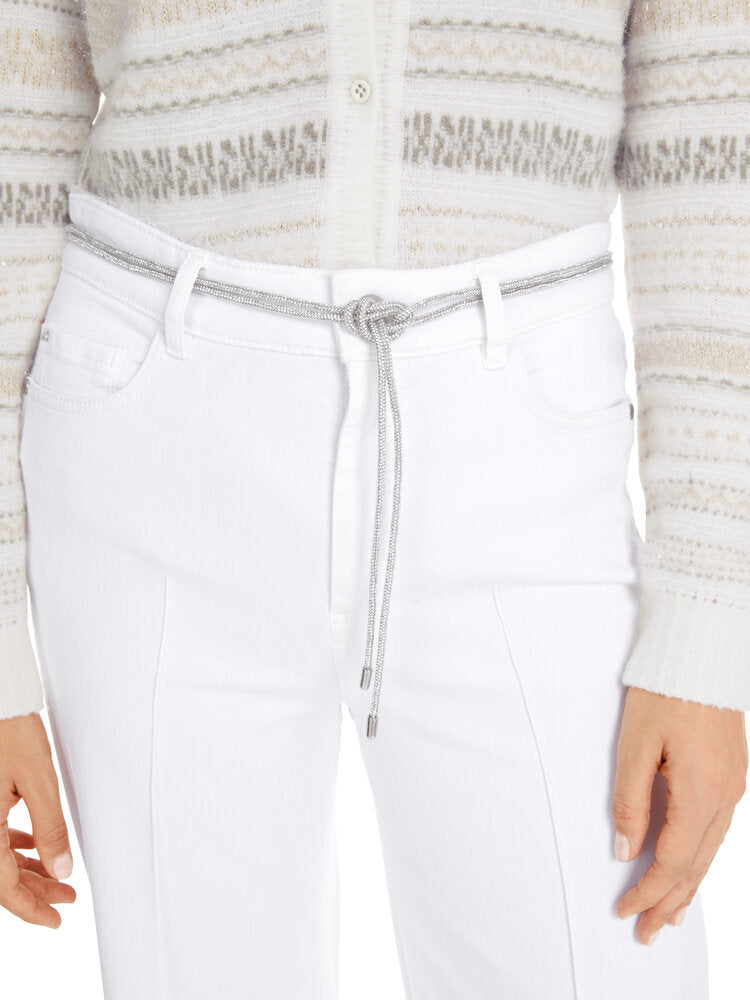 Witte jeans in bootcut fit Marccain
