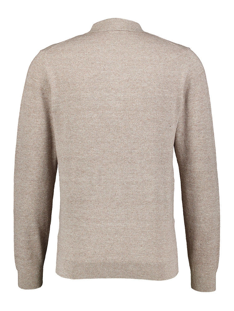 Polo en coton marron Gentiluomo