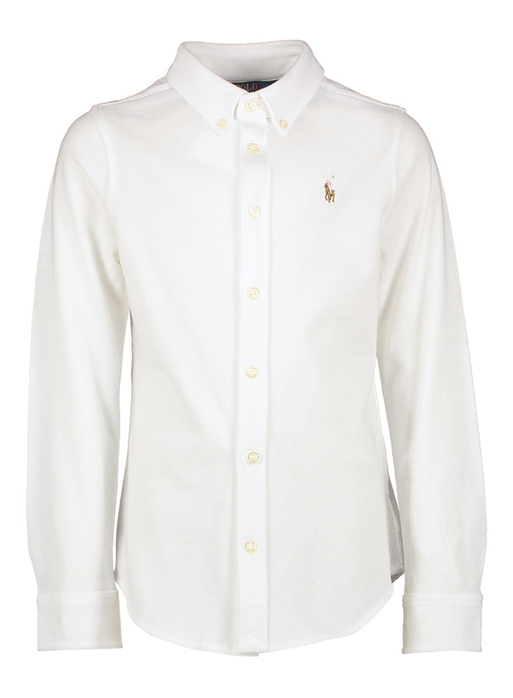 Witte polo met logo Ralph Lauren