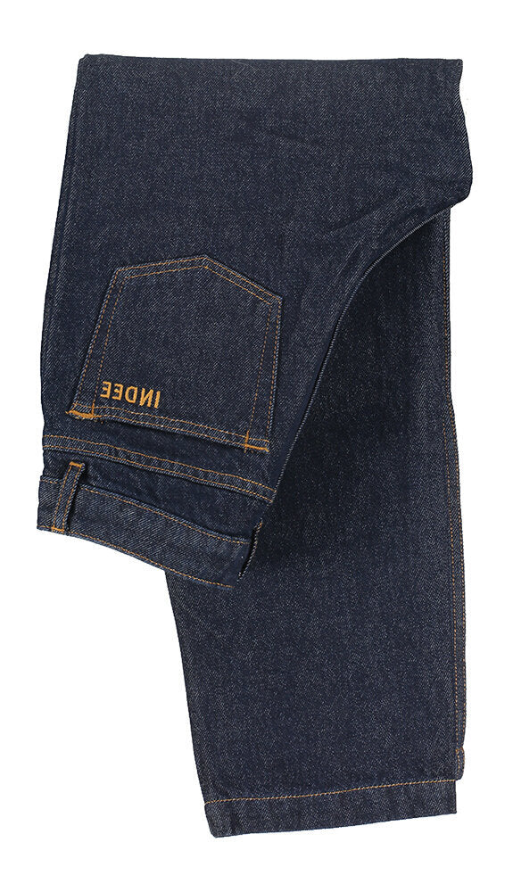 Donkerblauwe loose fit jeans Ramblas Indee