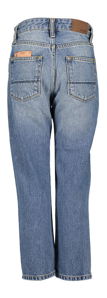 Blauwe straight jeans Bellerose