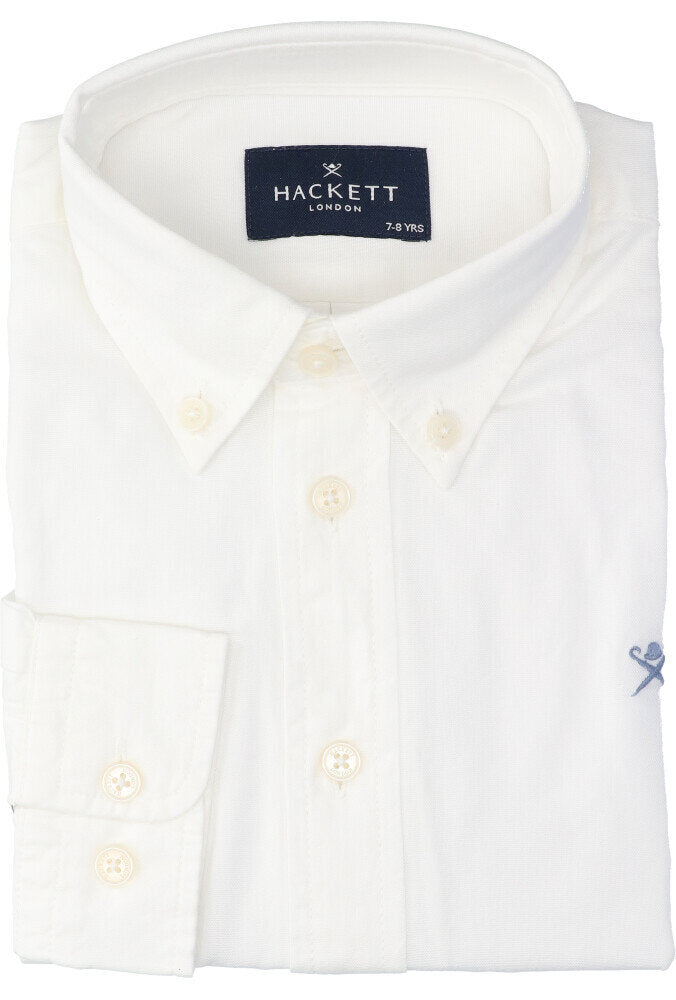 Chemise en coton blanc Hackett