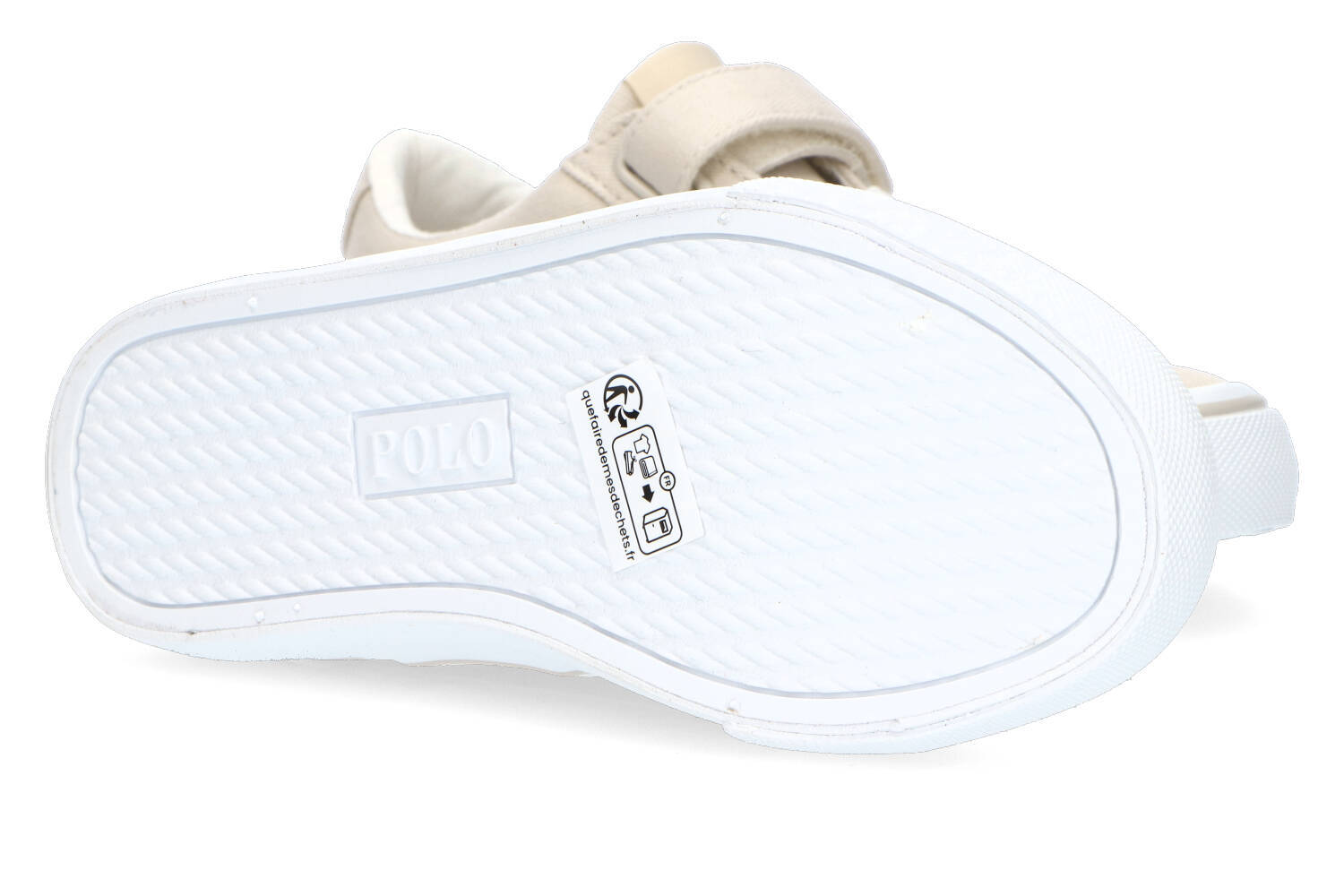 Beige lage sneakers met velcro Sayer Ralph Lauren