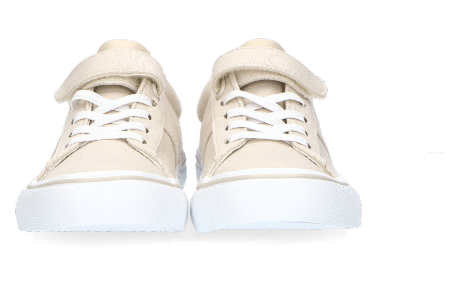 Beige lage sneakers met velcro Sayer Ralph Lauren