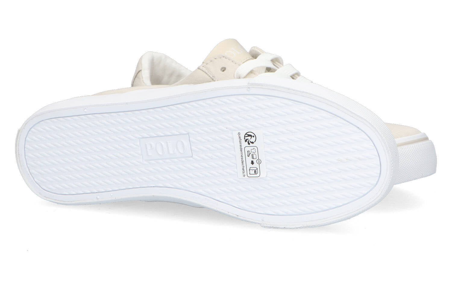 Beige lage sneakers met veters Sayer Ralph Lauren