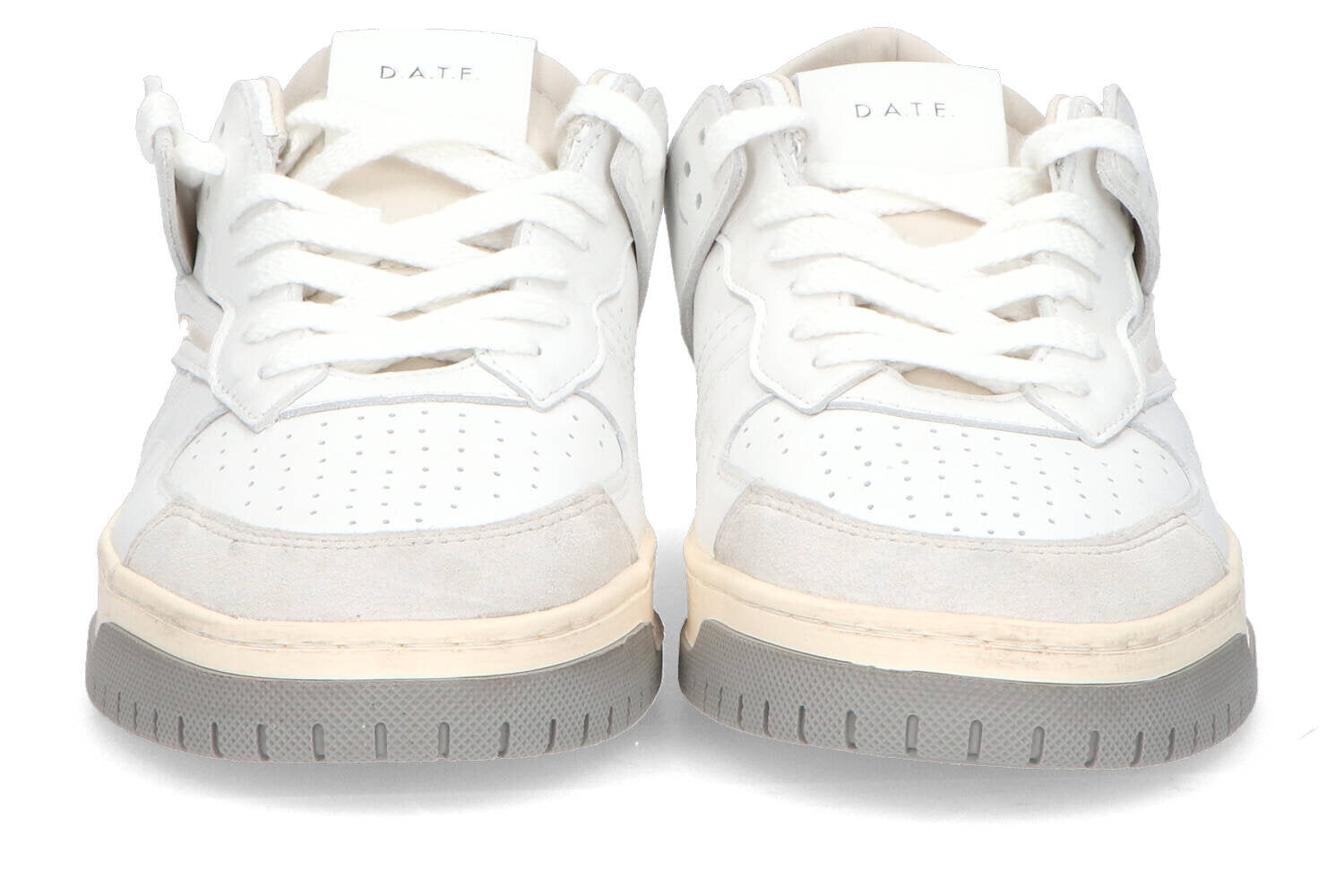 Baskets basses blanches Torneo DATE