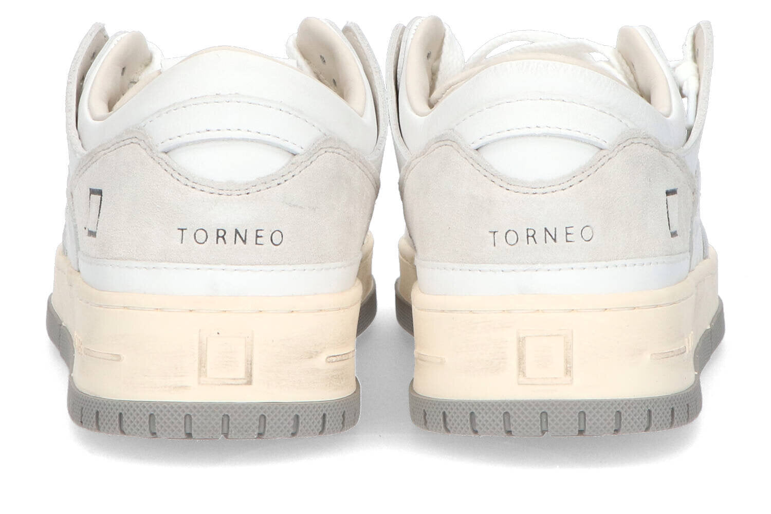Baskets basses blanches Torneo DATE
