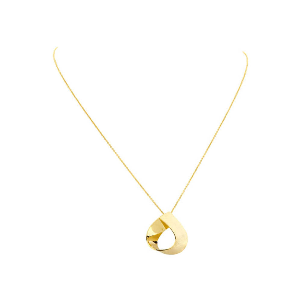 Collier pendentif goutte d'eau Timi Les Cordes