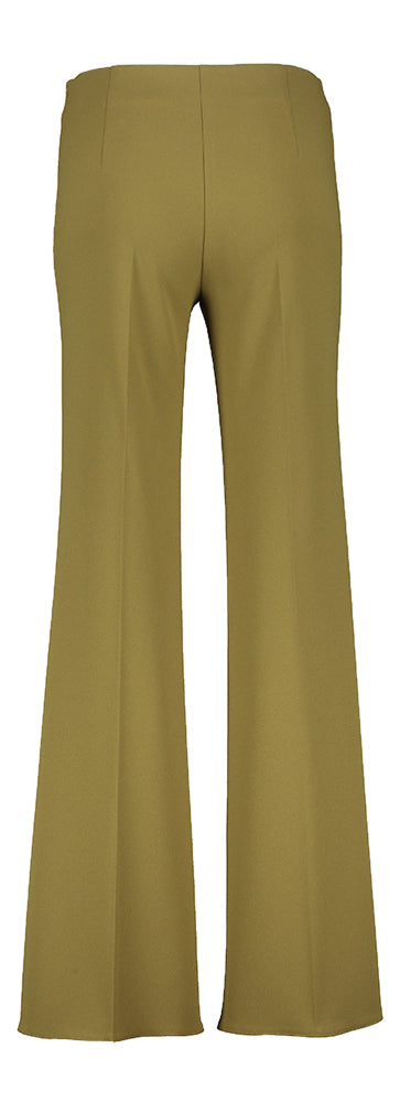 Pantalon kaki ajusté à jambes larges Rinascimento