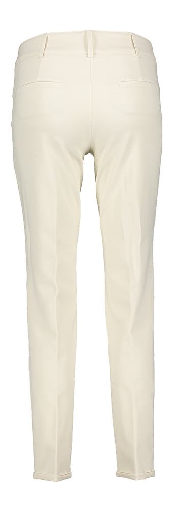 Ecru geklede broek Renira Cambio