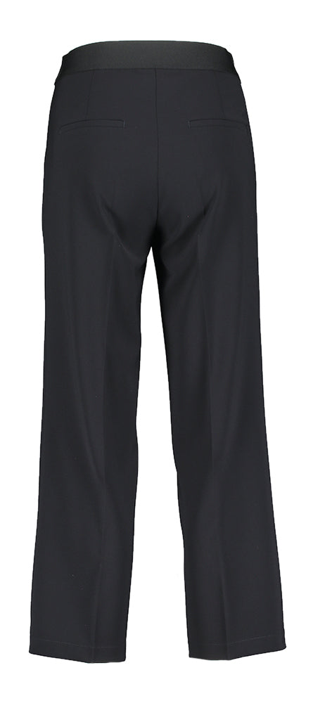 Donkerblauw losvallende broek met elastiek Cameron Cambio