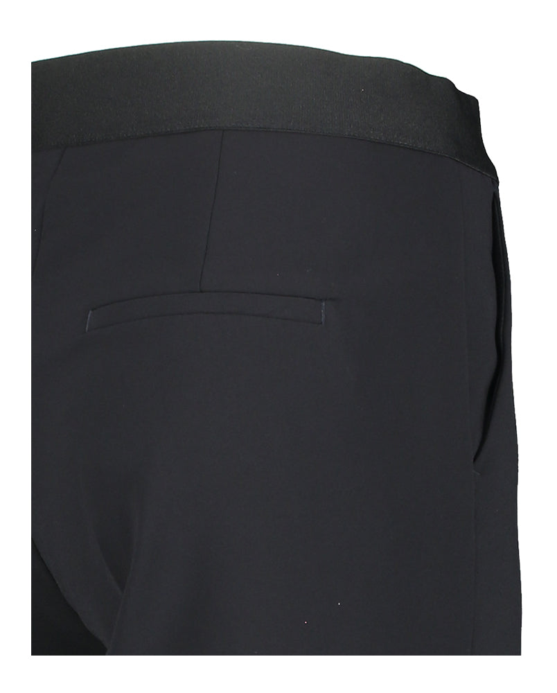 Donkerblauw losvallende broek met elastiek Cameron Cambio