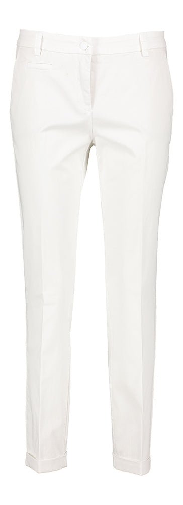 Witte chino broek Stella Cambio