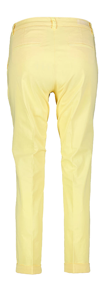 Pantalon chino jaune clair Stella Cambio