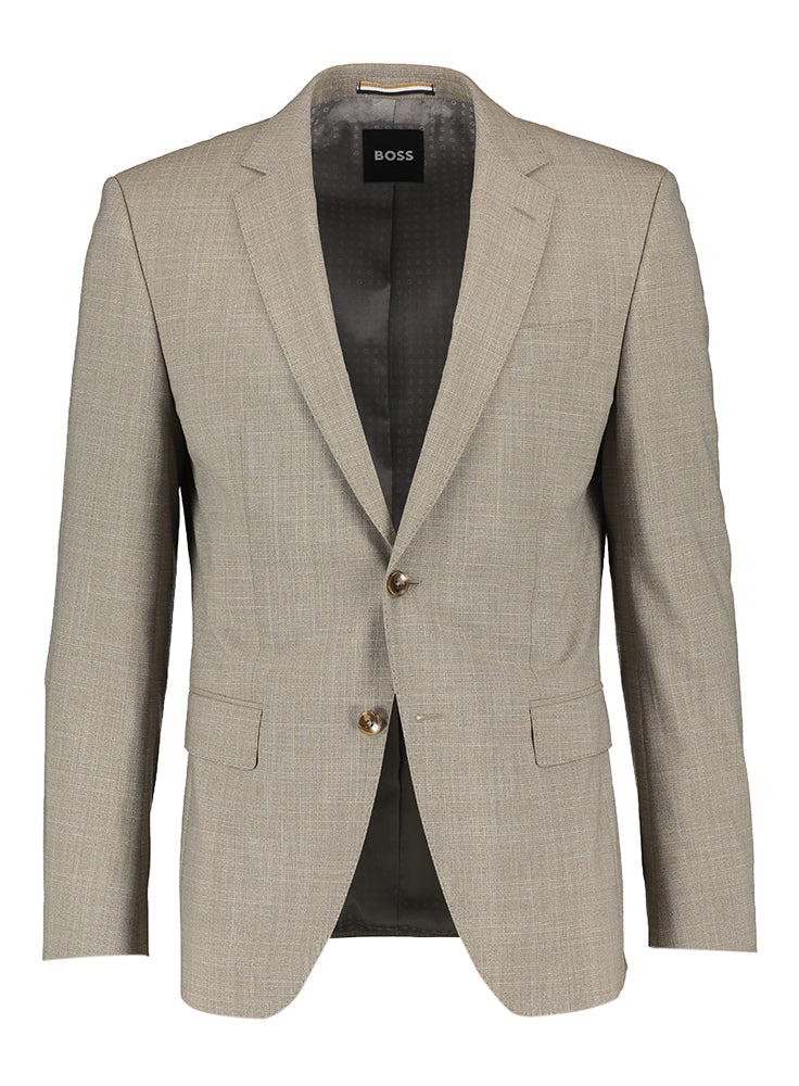 Costume deux pièces beige ouvert, taille XXL Hugo Boss