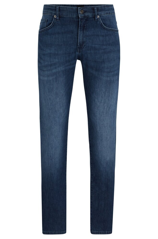 Donkerblauwe jeansbroek slim fit Hugo Boss