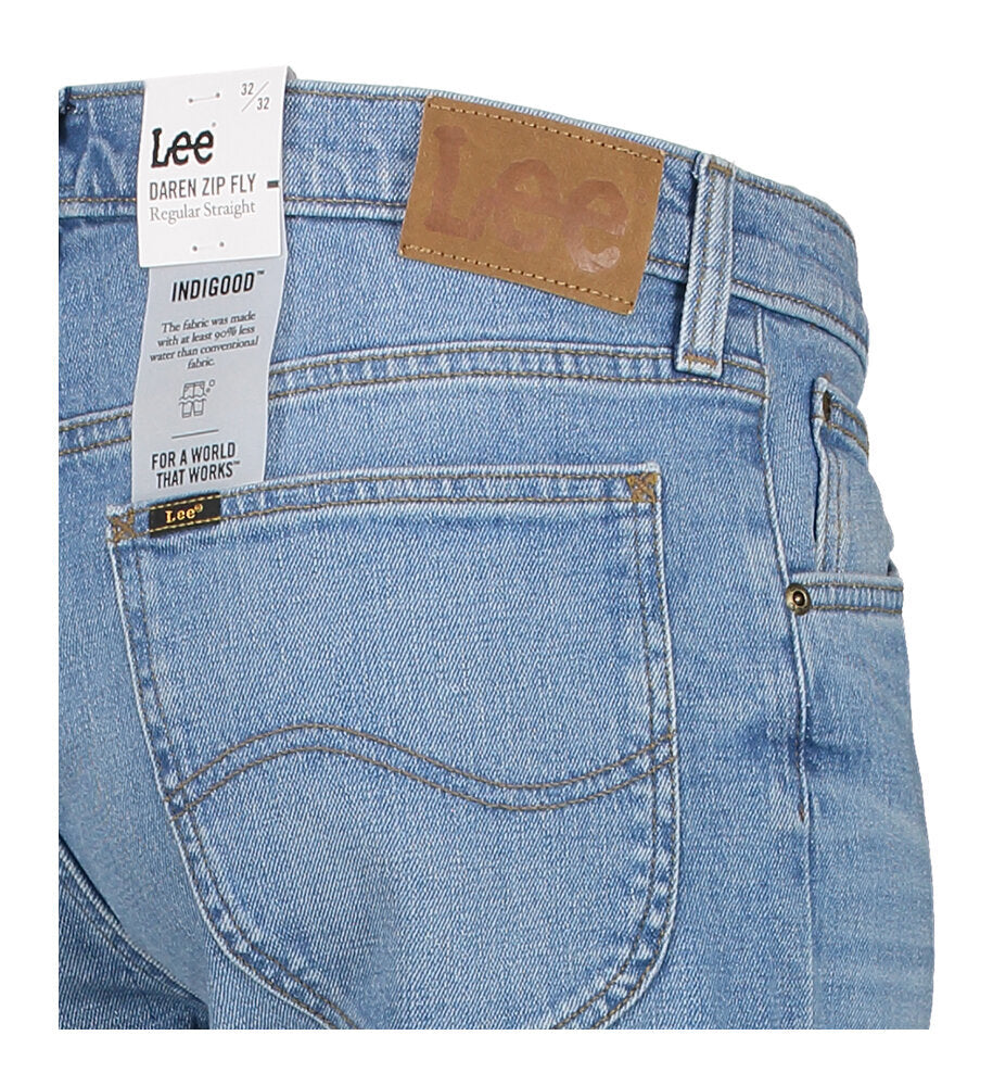 Jean clair coupe droite Daren Zip Fly Lee