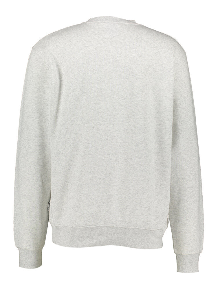 Grijze sweater met graffiti logo NNSN