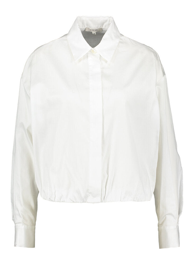 Wit geklede bloes Hidem Gigue