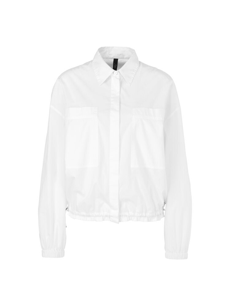Chemisier blanc à élastique en bas Marccain Sport