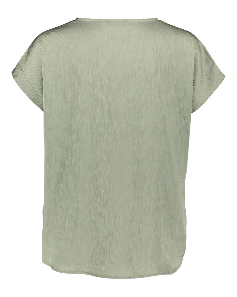 Chemisier vert imprégné de luxe