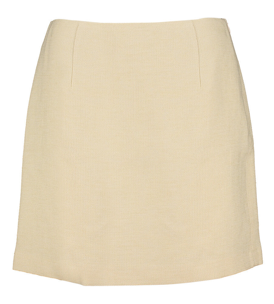 Jupe courte beige Stella Nova