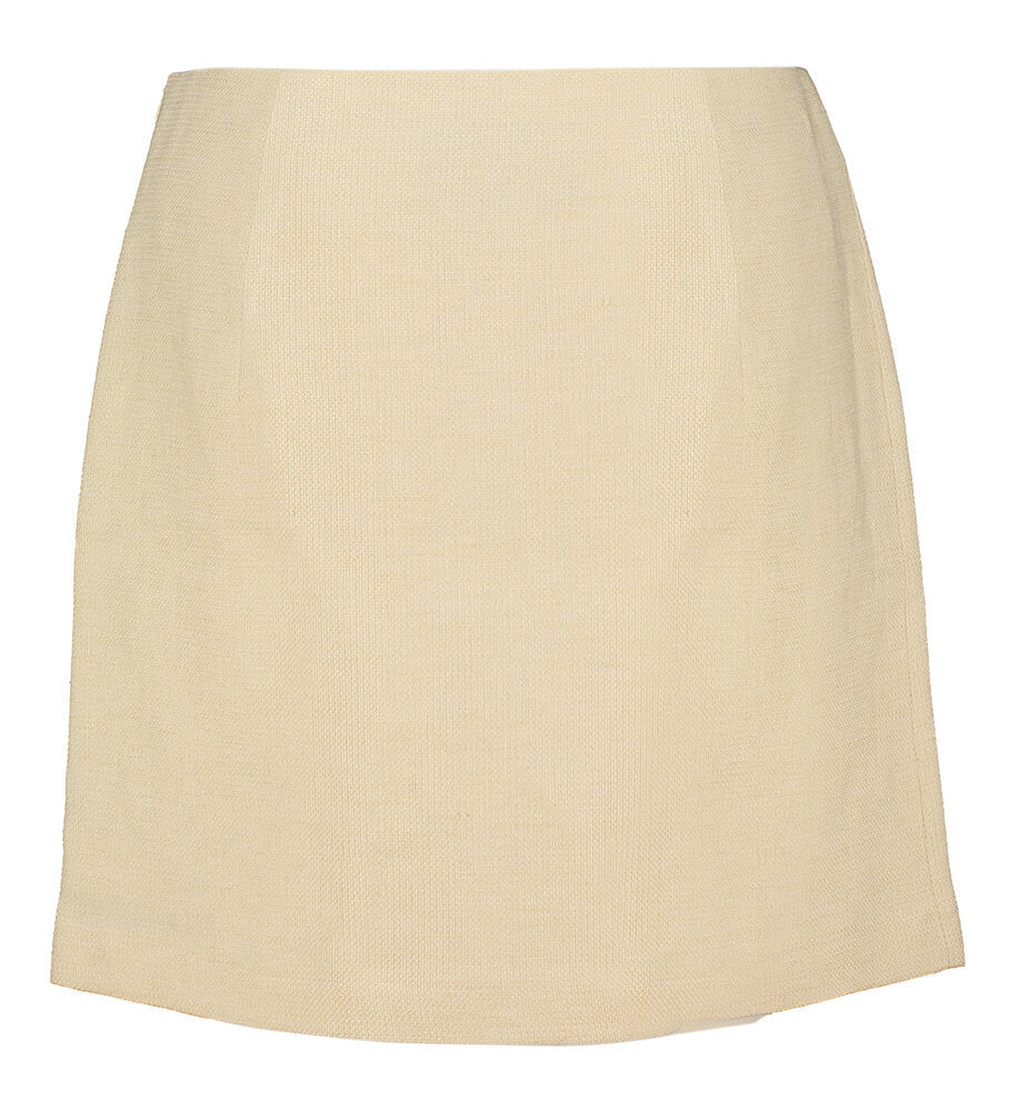 Jupe courte beige Stella Nova