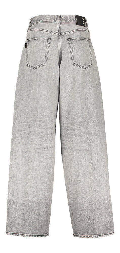 Jean gris ample Bethany Haikure