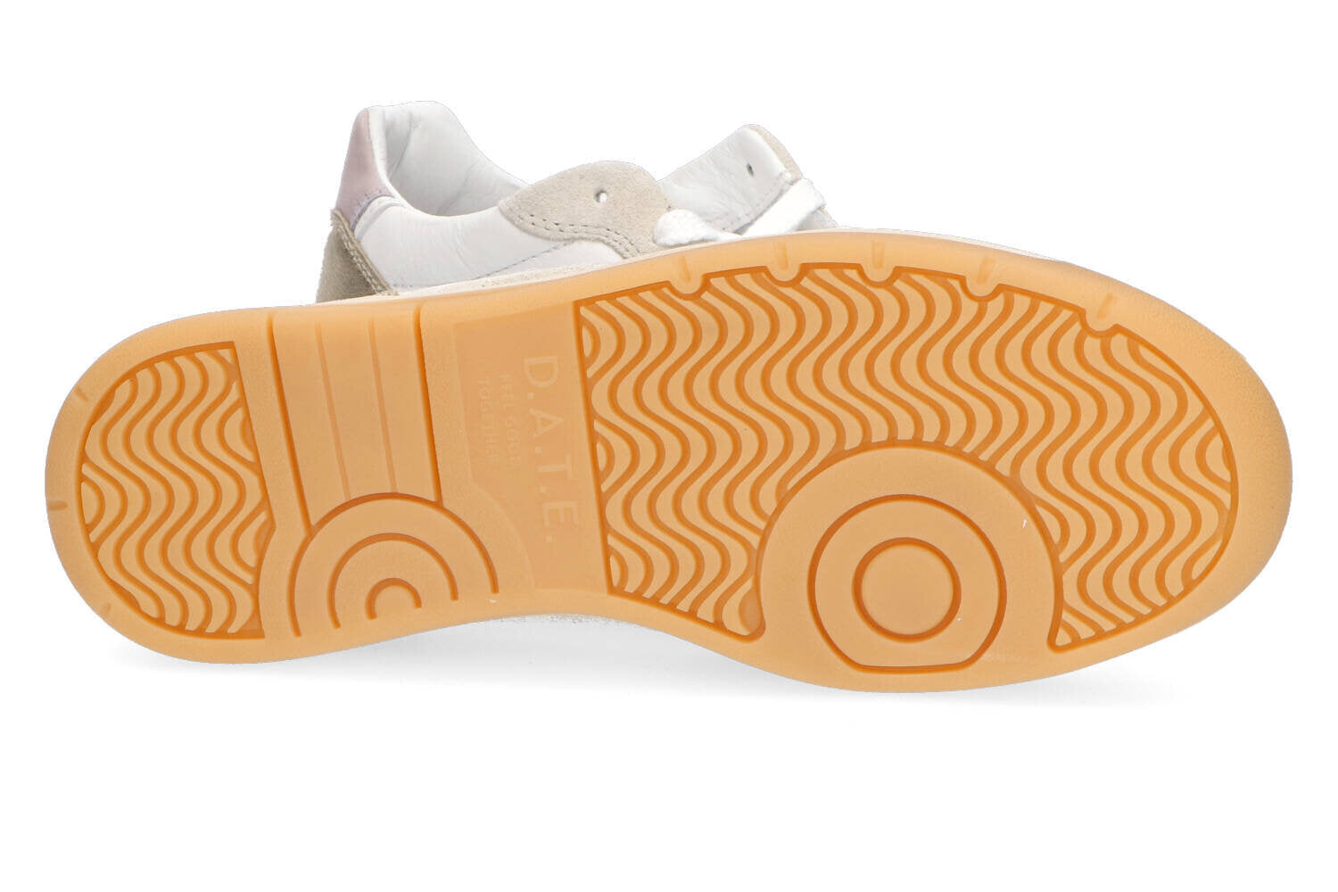 Baskets basses blanches platine DATE