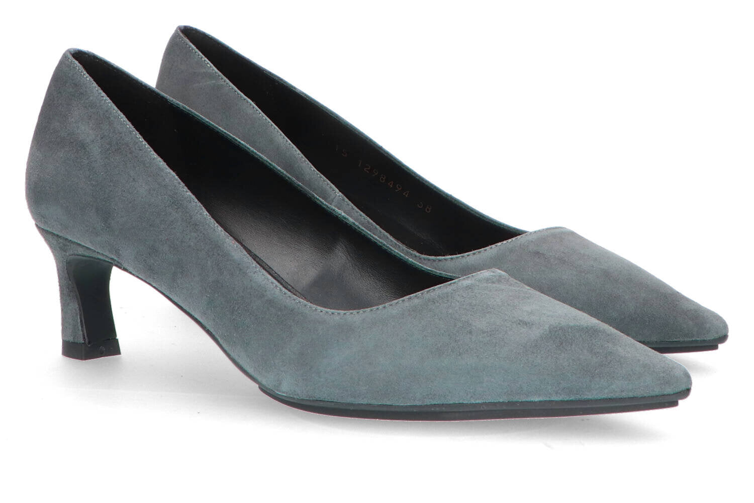 Escarpin Ante basalto gris à talon entonnoir Chila Cheto Lodi
