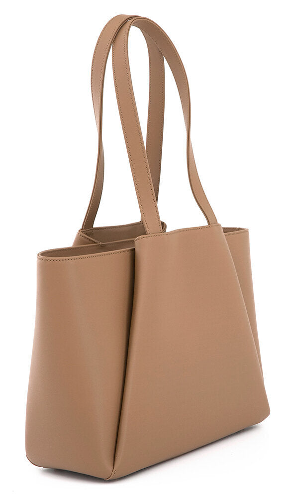 Sac à main midi taupe chaud Pyramid Kaai
