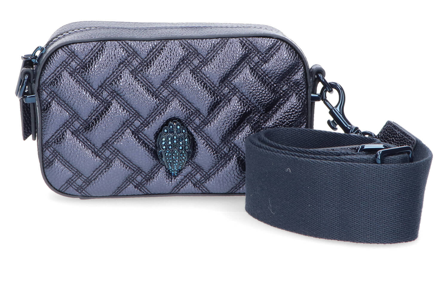 Sac bandoulière bleu foncé Kensington Kurt Geiger