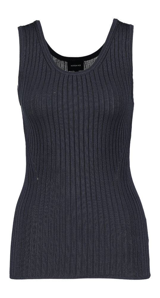 Haut bleu foncé Tripa Herskind