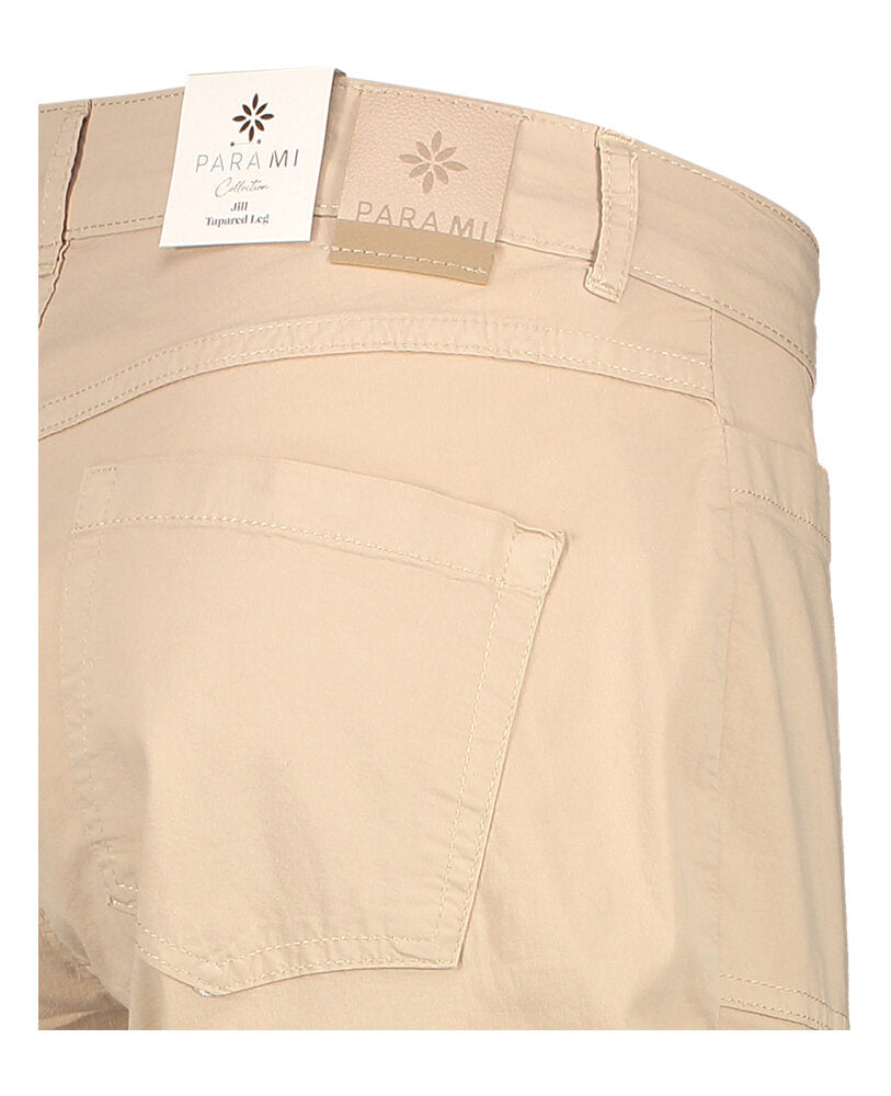 Pantalon cargo beige taille haute Jill Para Mi