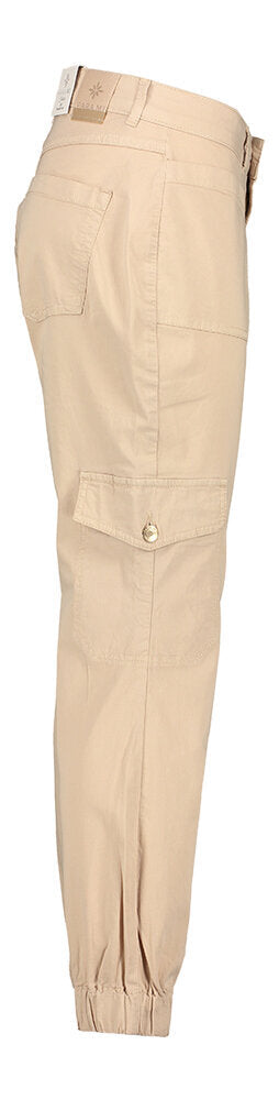 Pantalon cargo beige taille haute Jill Para Mi