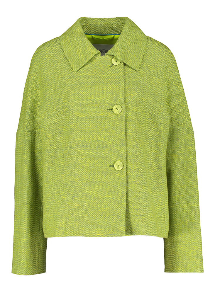 Gilet vert brillant Colina Furore