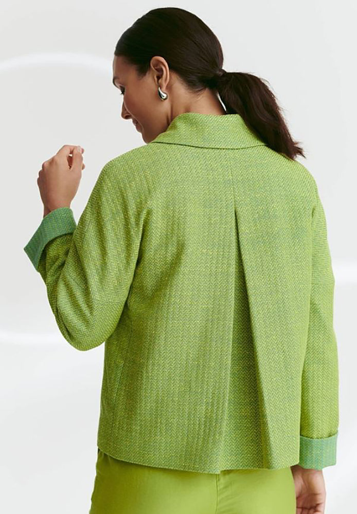 Gilet vert brillant Colina Furore