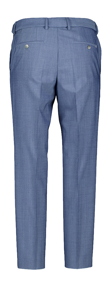 Blauwkleurige kostuumbroek George Hugo Boss