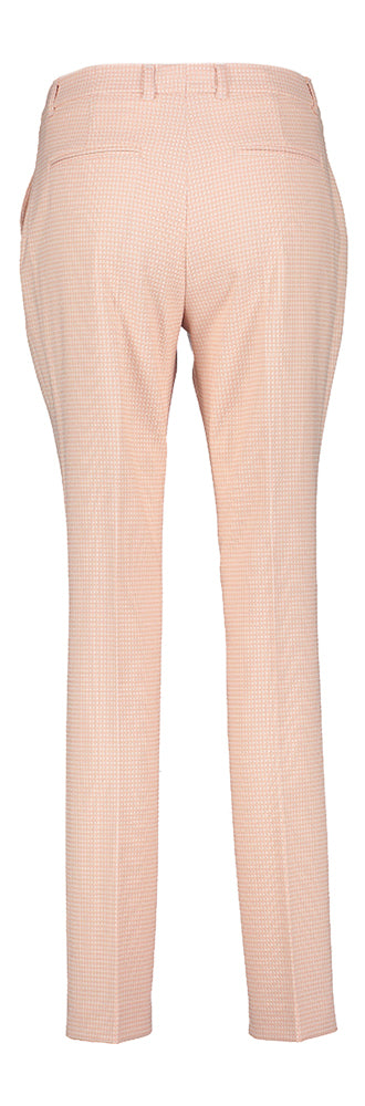 Roze broek met structuur Phanta Xandres
