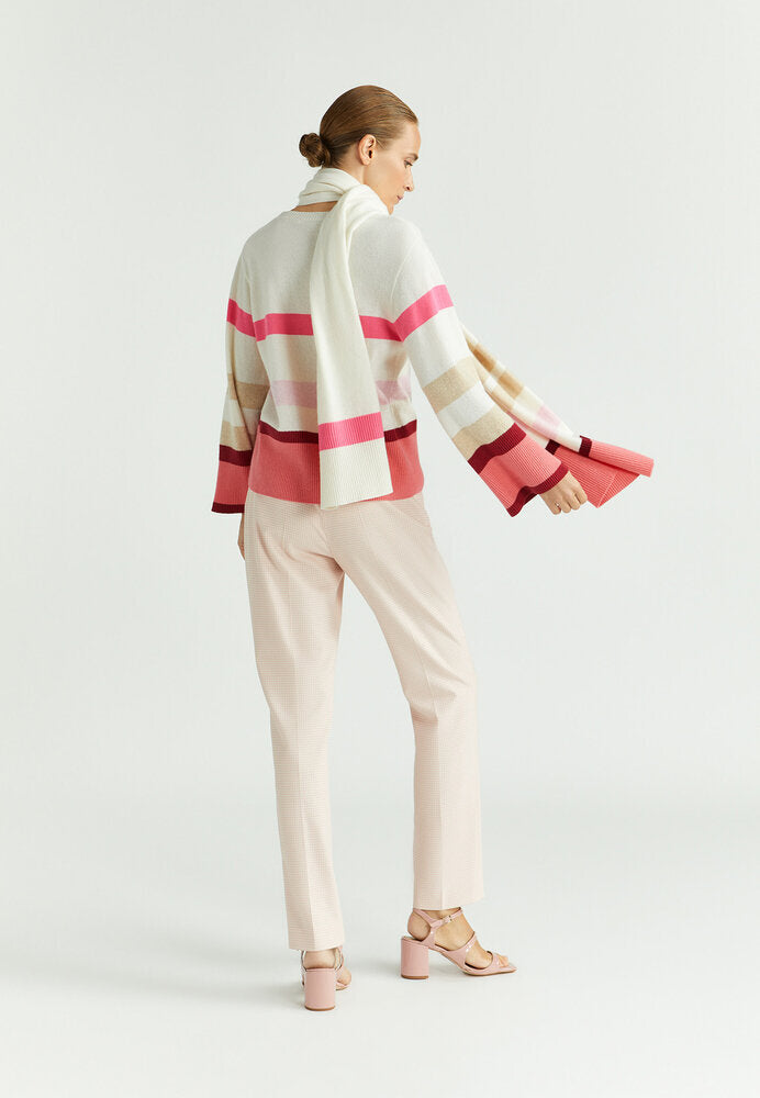 Pantalon rose structuré Phanta Xandres